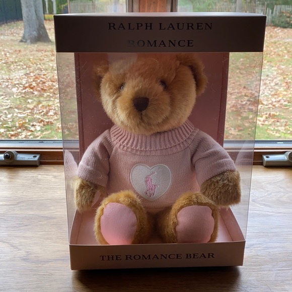 polo valentine's day bear
